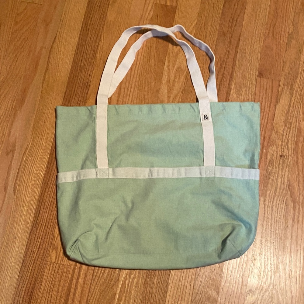 Hedley & Bennet Mint Green market Tote Bag